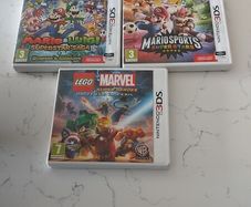 3 games for 3ds (used)