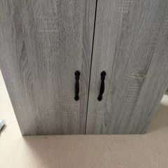 vidaXL Wall Cabinet 60x31x60 cm, Grey Sonoma Oak, Brand New / Assembled