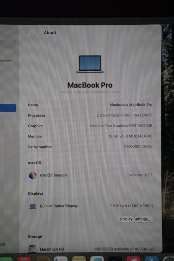 Apple MacBook Pro 13" 2018 | i5 | 16GB | 512GB