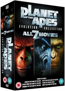 Planet of the Apes (Evolution Collection) All 7 Movies