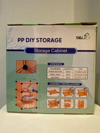 PP DIY Storage Cabinet
