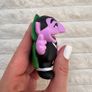 Hasbro 2018 Sesame Street Workshop The Count Chunky Figure approx. 2.75 Cake Topper Used Please see photos Image 7