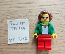 lego twn399 female, set 31108