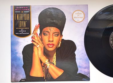 Alyson Williams  I Need Your Lovin 12,,