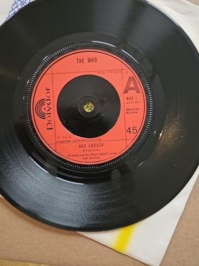 The Who 7" - Had Enough