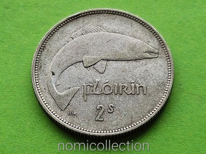 Ireland 1939 year Silver Florin.