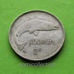 Ireland 1939 year Silver Florin.