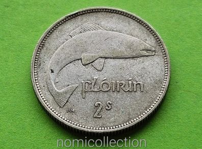 Ireland 1939 year Silver Florin.