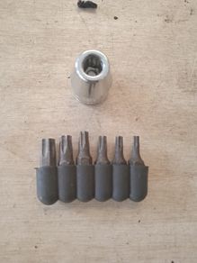 3/8 socket and T bits