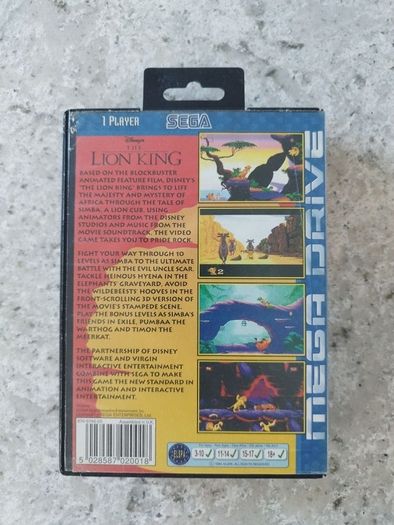 The Lion King - Sega Megadrive