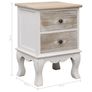 Bedside Cabinets 2 pcs 35x30x50 cm Paulownia Wood Image 5