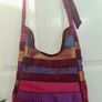 Pink Multicoloured Cloth Bag Image 2
