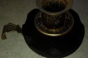 Vintage Brass Candle Holder.