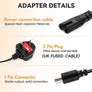 42V 2A Electric Scooter Charger 1 Pin,Power Adapter for Xiaomi M365,Pro,Pro2,Essential,1S,AOVO,Ninebot Segway ES1 ES2 ES4 E22E E25E E45E(UK Plug) Image 5