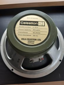1972 Celestion G12H Pulsonic Cone