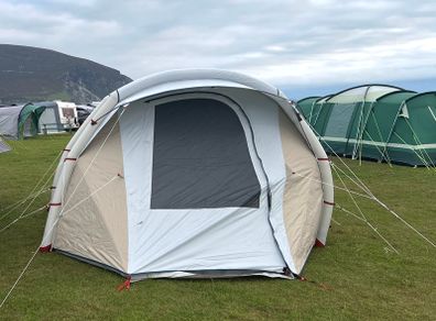 Decathlon Air Seconds 4.1 Fresh & Black (4-Person Inflatable Tent) + Pump