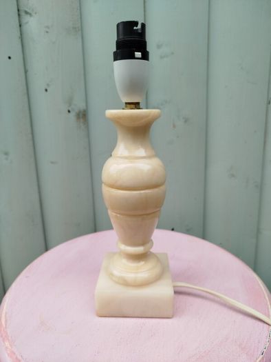 Vintage Alabaster Lamp