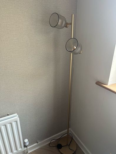 Double floor lamp