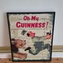 Framed Vintage Style Guinness Poster  41cm x 52cm Perfect for Home Bar Image 2