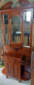 Mahogany hallstand