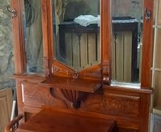 Mahogany hallstand