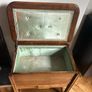 Oak side table / Sewing trolley. Image 4