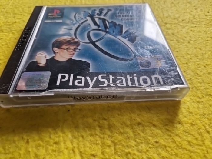 The Weakest Link PlayStation1 Ps1 PlayStation2 Ps2 Games Original
