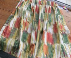 Pair of professionally made curtains