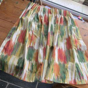 Pair of professionally made curtains