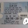 memorabilia of Celine Dion concert 2005 Image 9