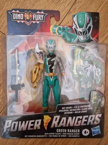 BRAND NEW Power Rangers Dino Fury Green Ranger with Sprint Sleeve 15cm Action Figure