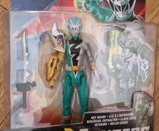 BRAND NEW Power Rangers Dino Fury Green Ranger with Sprint Sleeve 15cm Action Figure