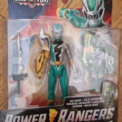 BRAND NEW Power Rangers Dino Fury Green Ranger with Sprint Sleeve 15cm Action Figure