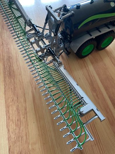 Bruder John Deere Tractor and Fliegl Slurry Tanker. Excellent Condition