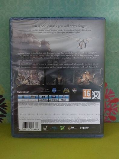 PS4 Brothers A Tale Of Two Sons - New - FREE Post