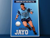 Jason Sherlock Dublin GAA Art Prints (A4 Size)
