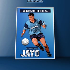 Jason Sherlock Dublin GAA Art Prints (A4 Size)