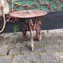 vintage Indian folding table Image 2