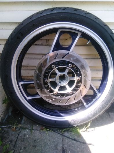 Yamaha RD YPVS Front wheel