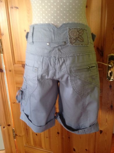 BNWT Size 8 NEXT Blue/Grey Cotton Shorts