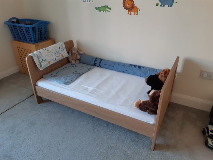 Mamas & Papas Atlas Cot Bed Oak (2 in 1)