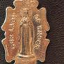 Vintage sterling silver our lady of knock necklace Image 5