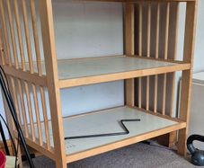 Baby changing cot