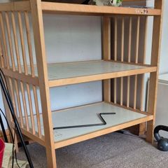 Baby changing cot