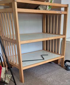 Baby changing cot