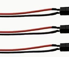 3pcs PBS-11A / PBS-11B Wired Self Reset Button Switch. New.