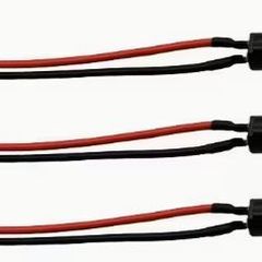 3pcs PBS-11A / PBS-11B Wired Self Reset Button Switch. New.