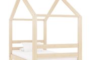 Kids Bed Frame Solid Pine Wood 70x140 cm