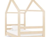 main image for ad Kids Bed Frame Solid Pine Wood 70x140 cm