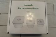 Thermomix vacuum containers x3